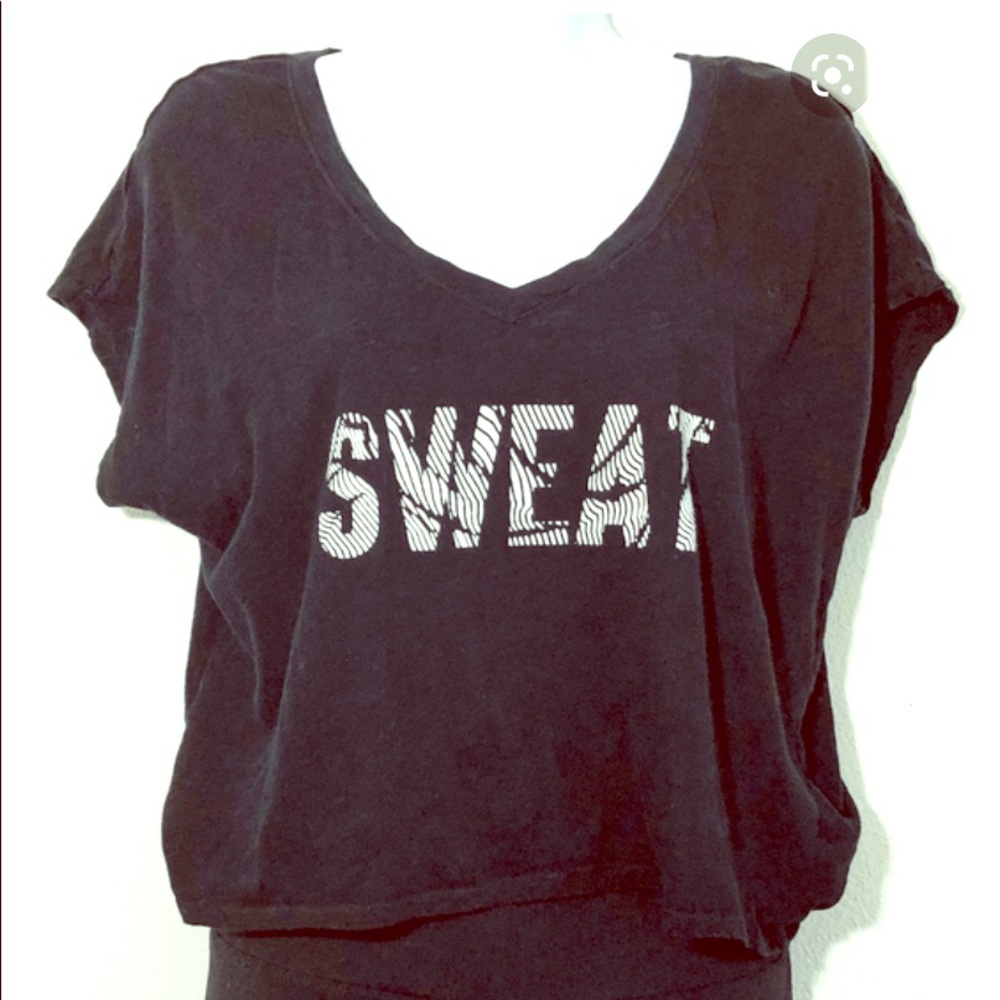 Sweat Crop top by Zella